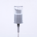 manufacturers uv silvery plastic screw type cosmetic lotion treatment 24/410 cream pump